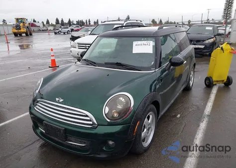 2011 Mini Cooper Clubman z USA, uszkodzony, nr VIN WMWZF3C58BTX81539